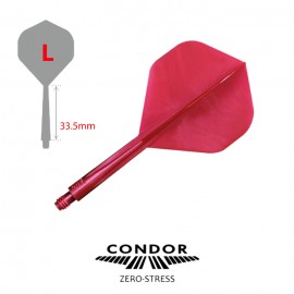 Condor Axe Metalic Standard L Crvena pikado pera