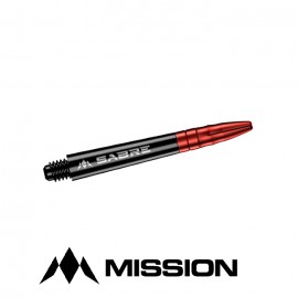 Mission Sabre Polycarbonate Crno Crveni pikado nastavci intermedium