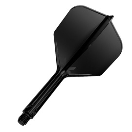 K-Flex Shape NO6 pikado pera midi crna