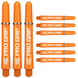 Pro grip Narančasti pikado nastavci kratki 9 komada
