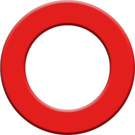 Surround - pikado okvir crveni