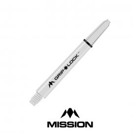 Griplock dart shafts white medium